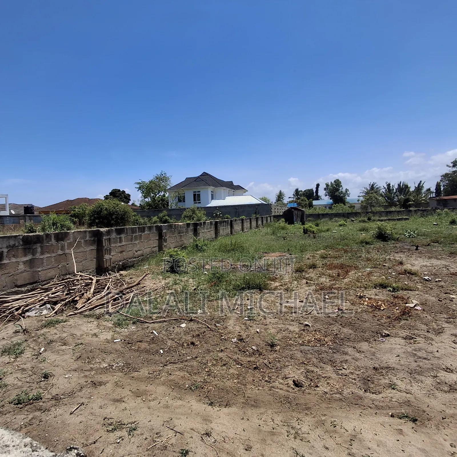 Corner Plot for Sale Mbweni .!.