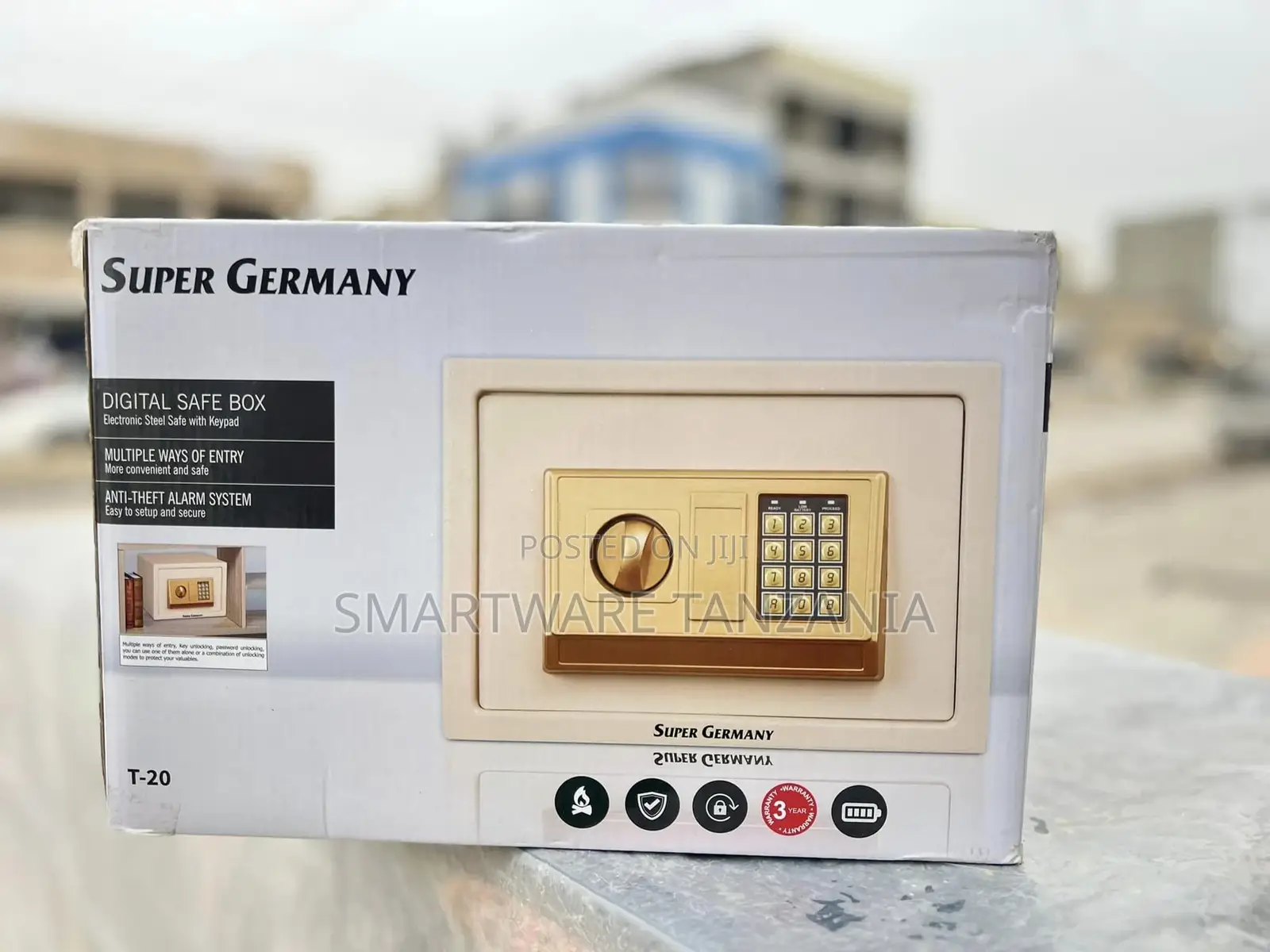 Safe Deposit Box Household Small Steel Office Anti-theft Box