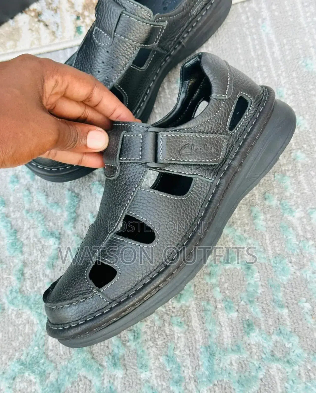 Full Box Leather Sandals