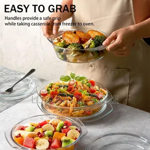 Transparent Borosilicate Glass Bowl W