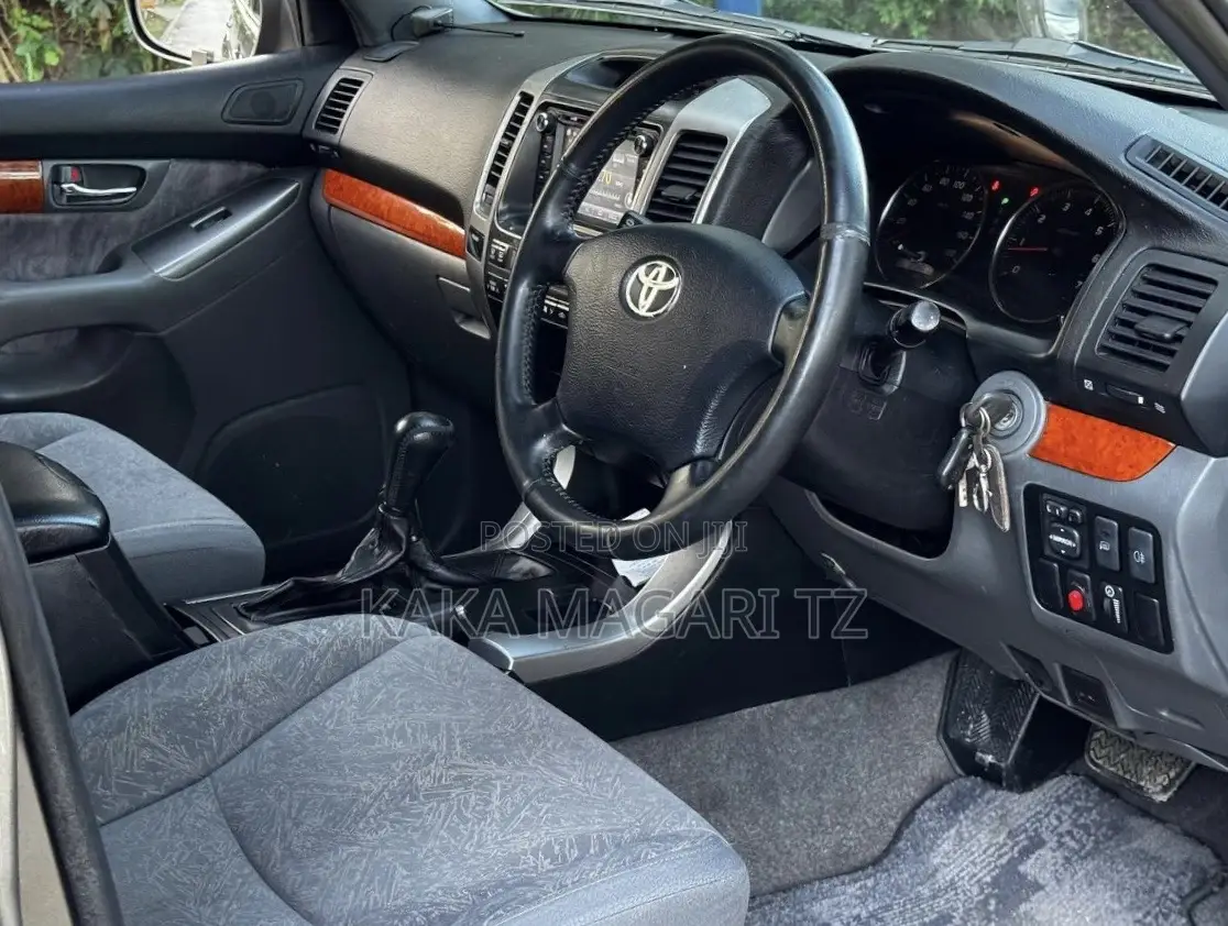 Toyota Land Cruiser Prado 2004 Gray