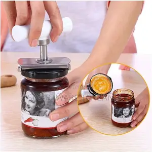 Rotating Bottle Cap Opener Easy Twist Off Can Lid Remover