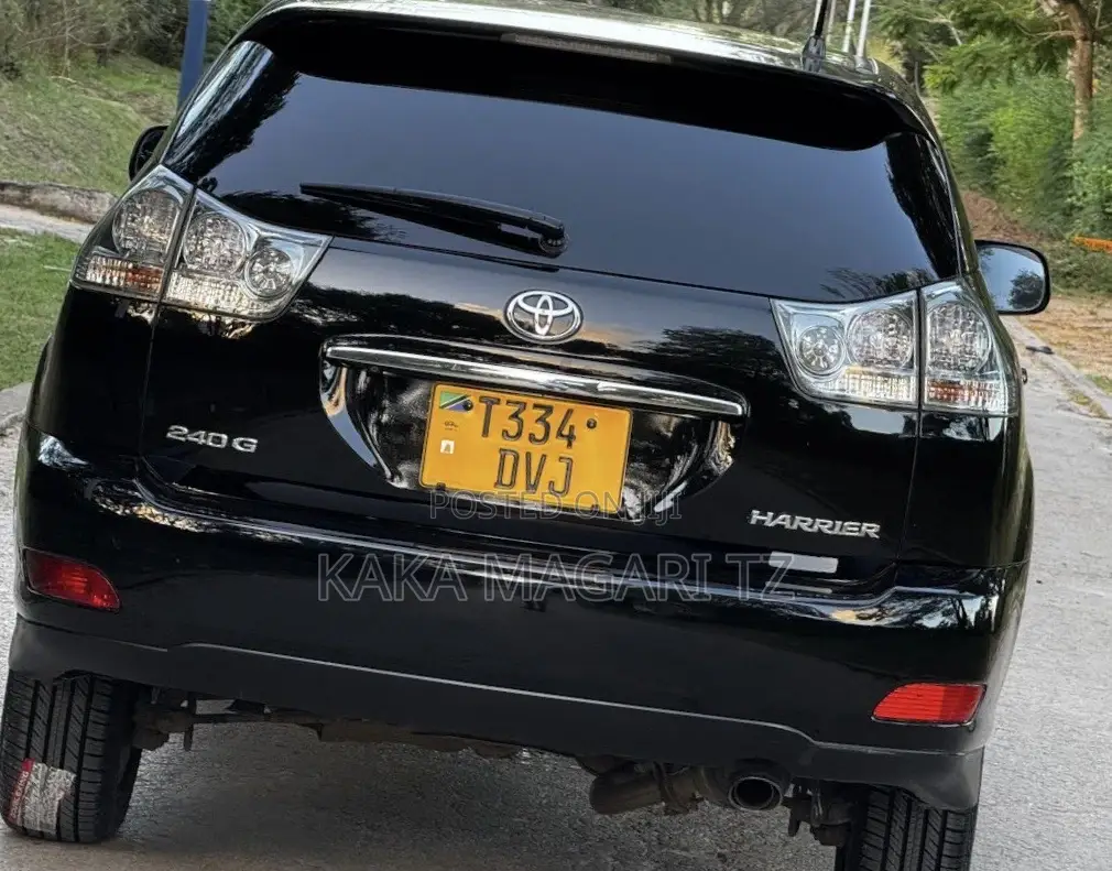 Toyota Harrier 2008 Black