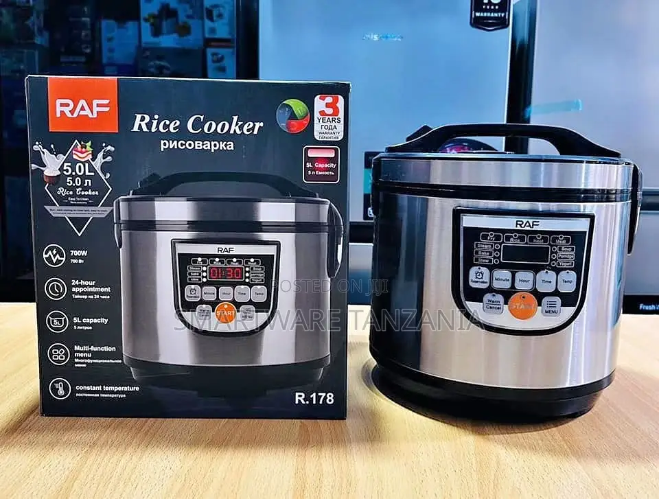 Digital Rice Cooker 5L, 700W, 220V Multi-purpose Cooker