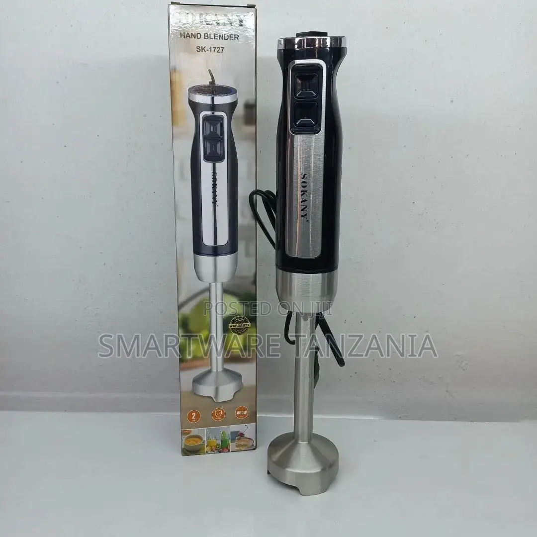 Hand Blender | Powerful 800W Motor | Rust Free Steel Arm
