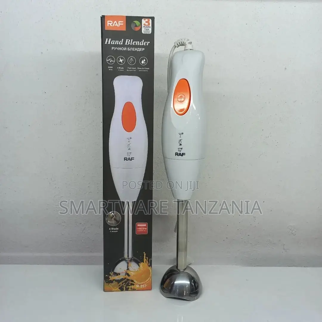 Hand Blender 300 Watt(Plastic Stem) With Dc Motor| Low Noise