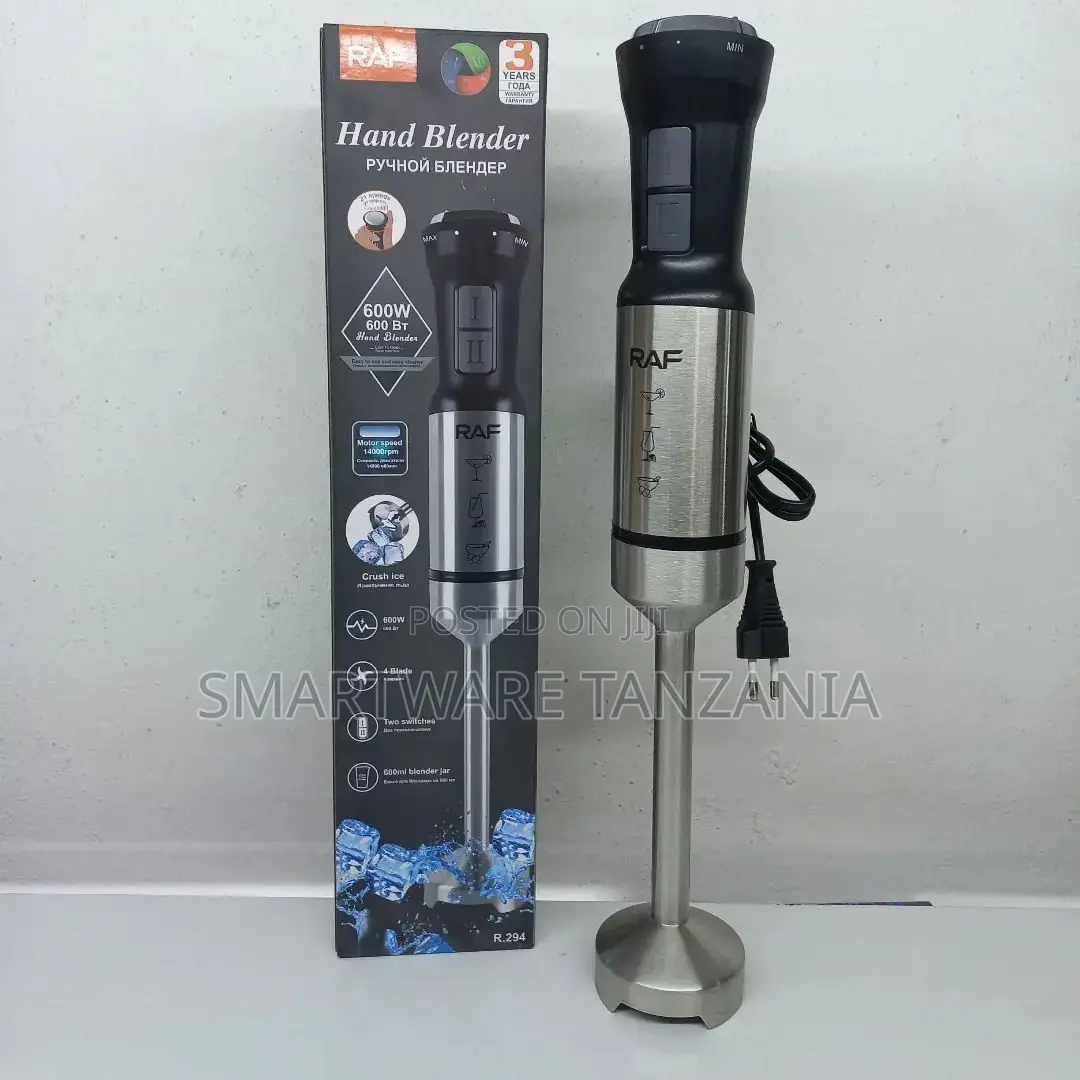 Hand Blender With Ergonomic Grip || Sharp Blades Tough Blend