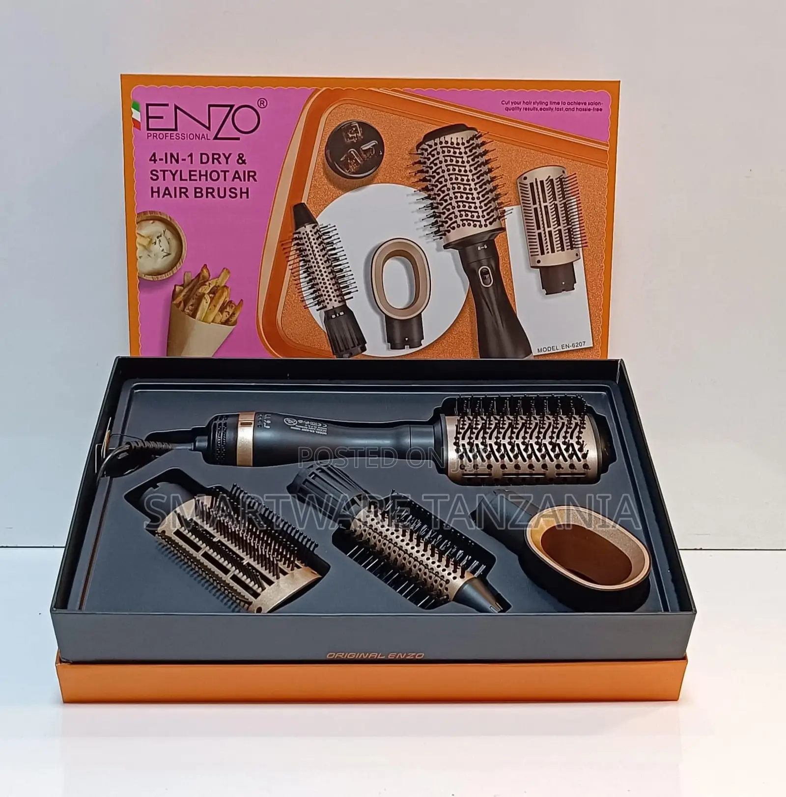 Hot-air Blow Hair Dryer Brush - Drying And Styling Hair