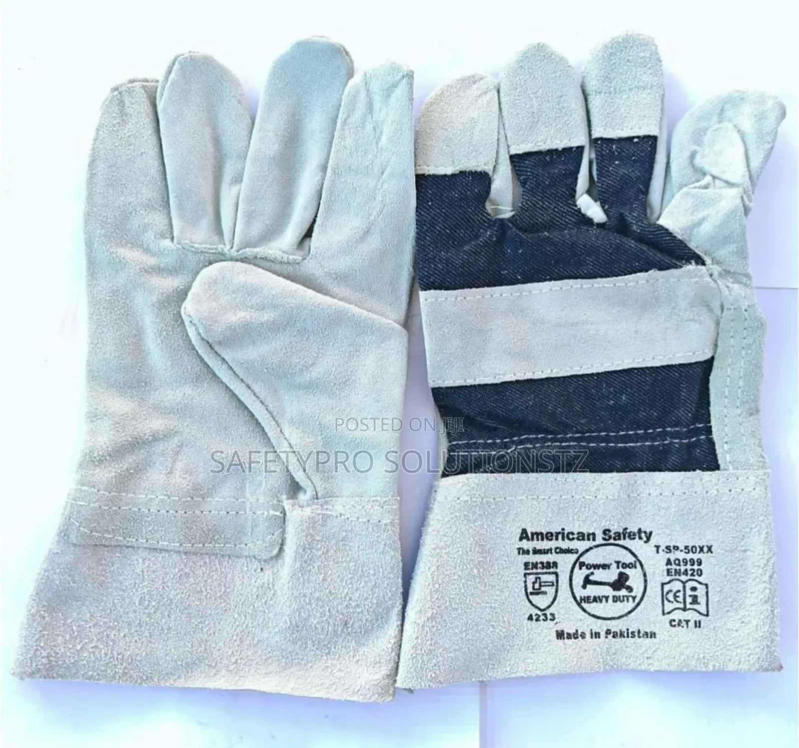 Short Leather Gloves