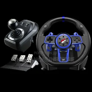 Suzuka Flashfire F111 Steering Wheel With 3 Pedals + Gearbox