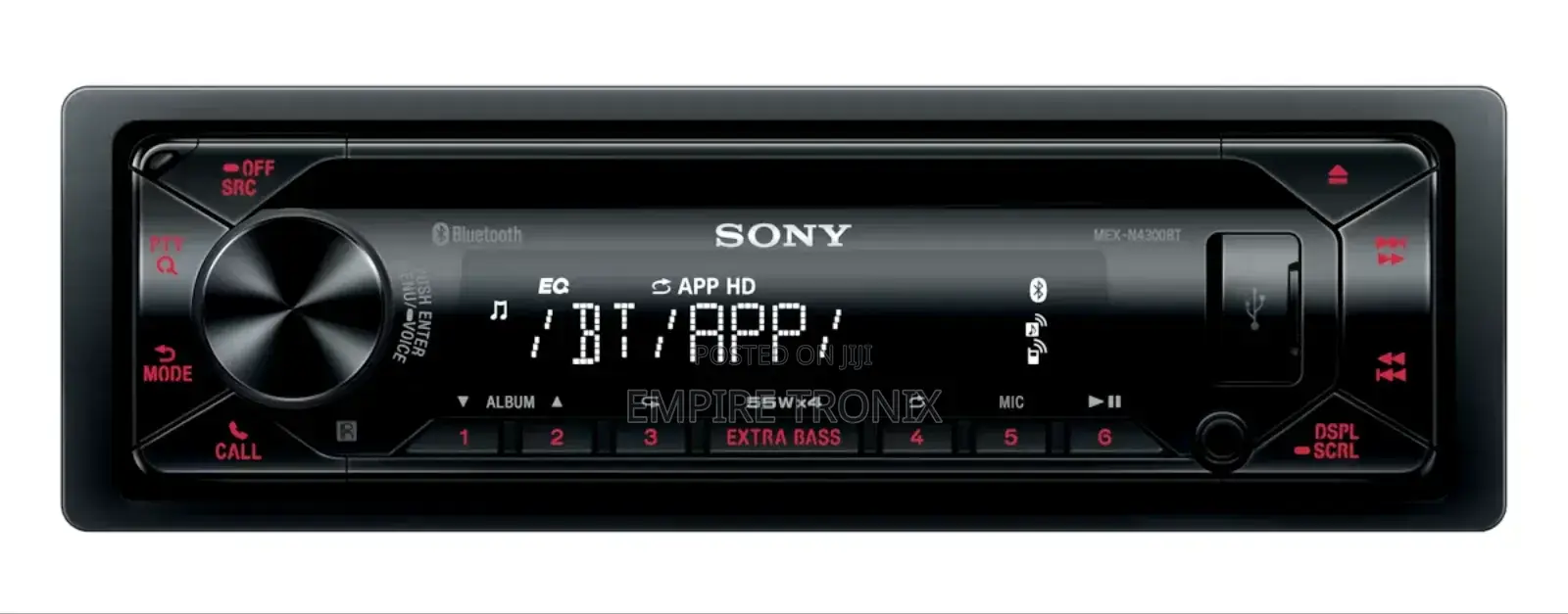 SONY MEX-N4300BT Bluetooth Car Audio Receiver