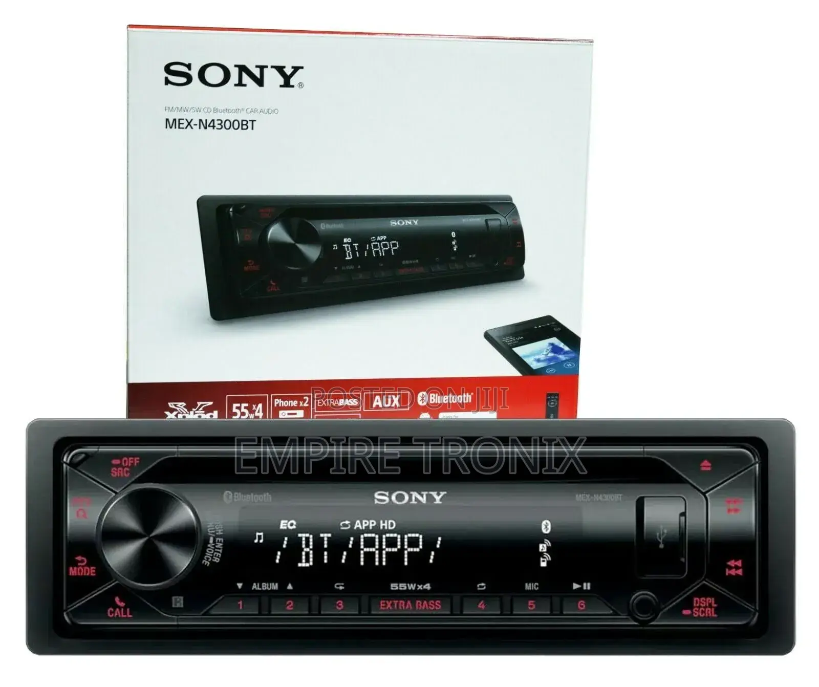 SONY MEX-N4300BT Bluetooth Car Audio Receiver