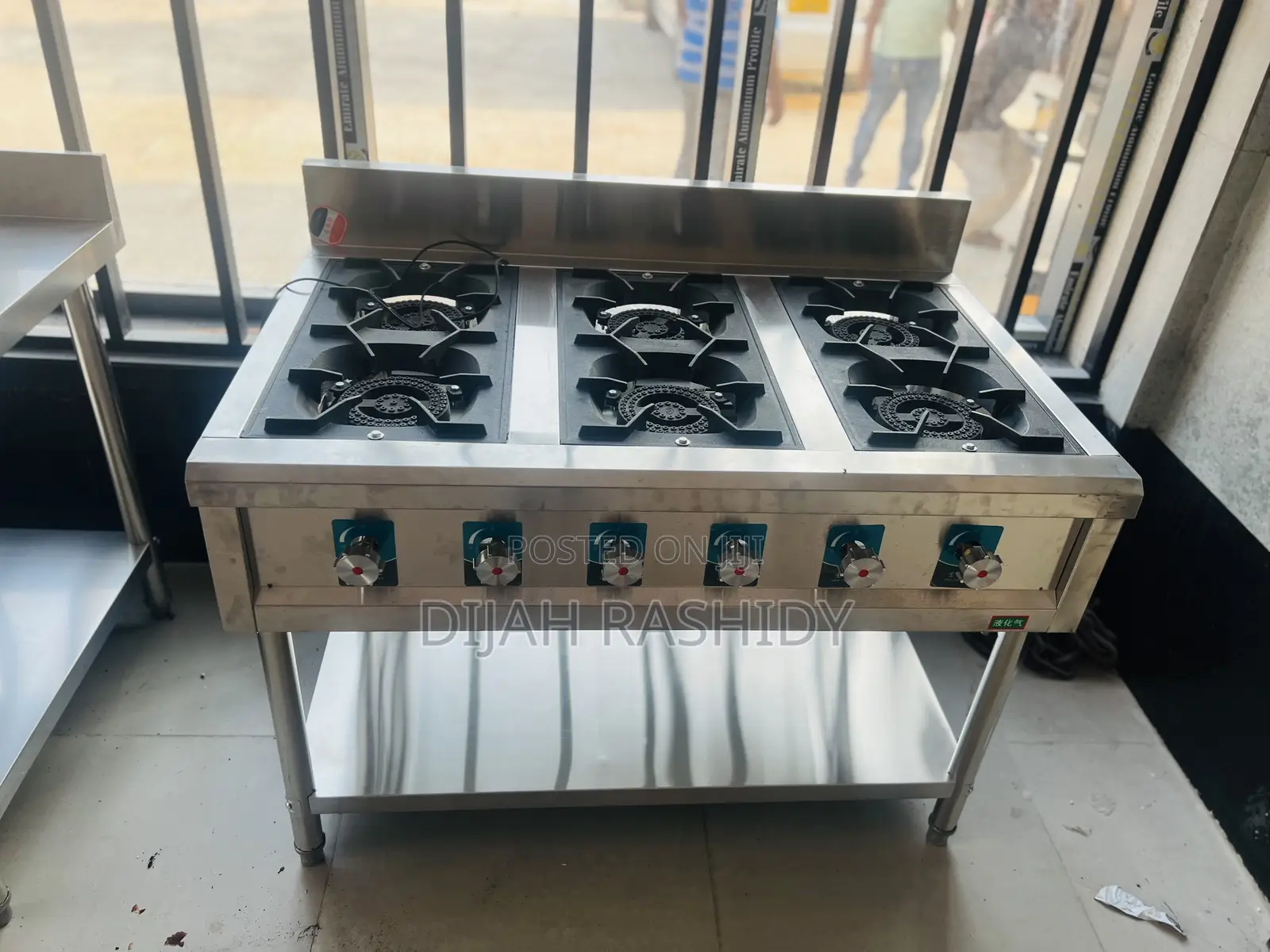Commercial Stove 6burner Gas
