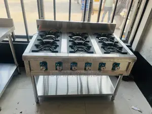 Commercial Stove 6burner Gas