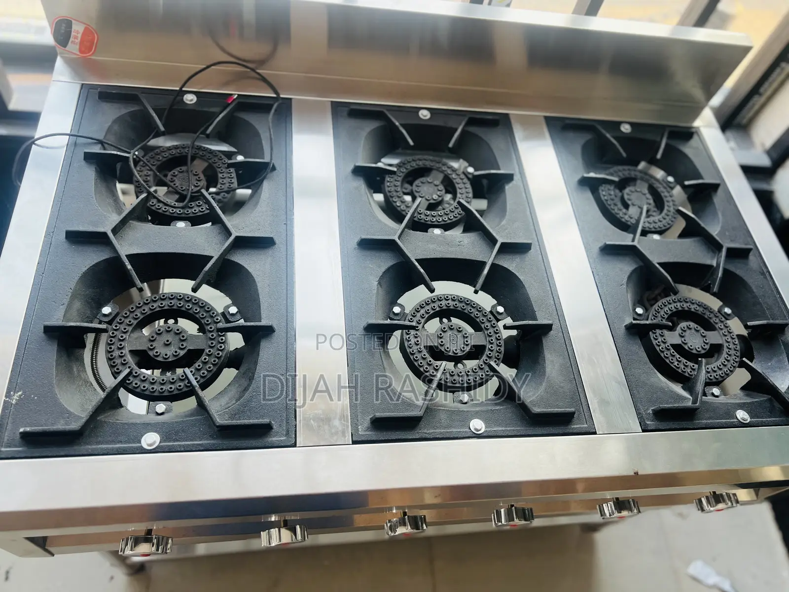Commercial Stove 6burner Gas
