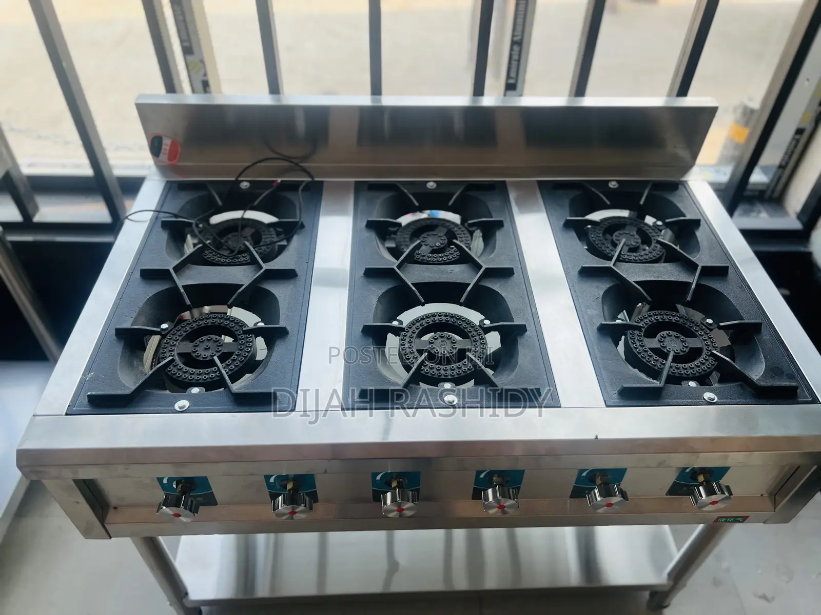 Commercial Stove 6burner Gas