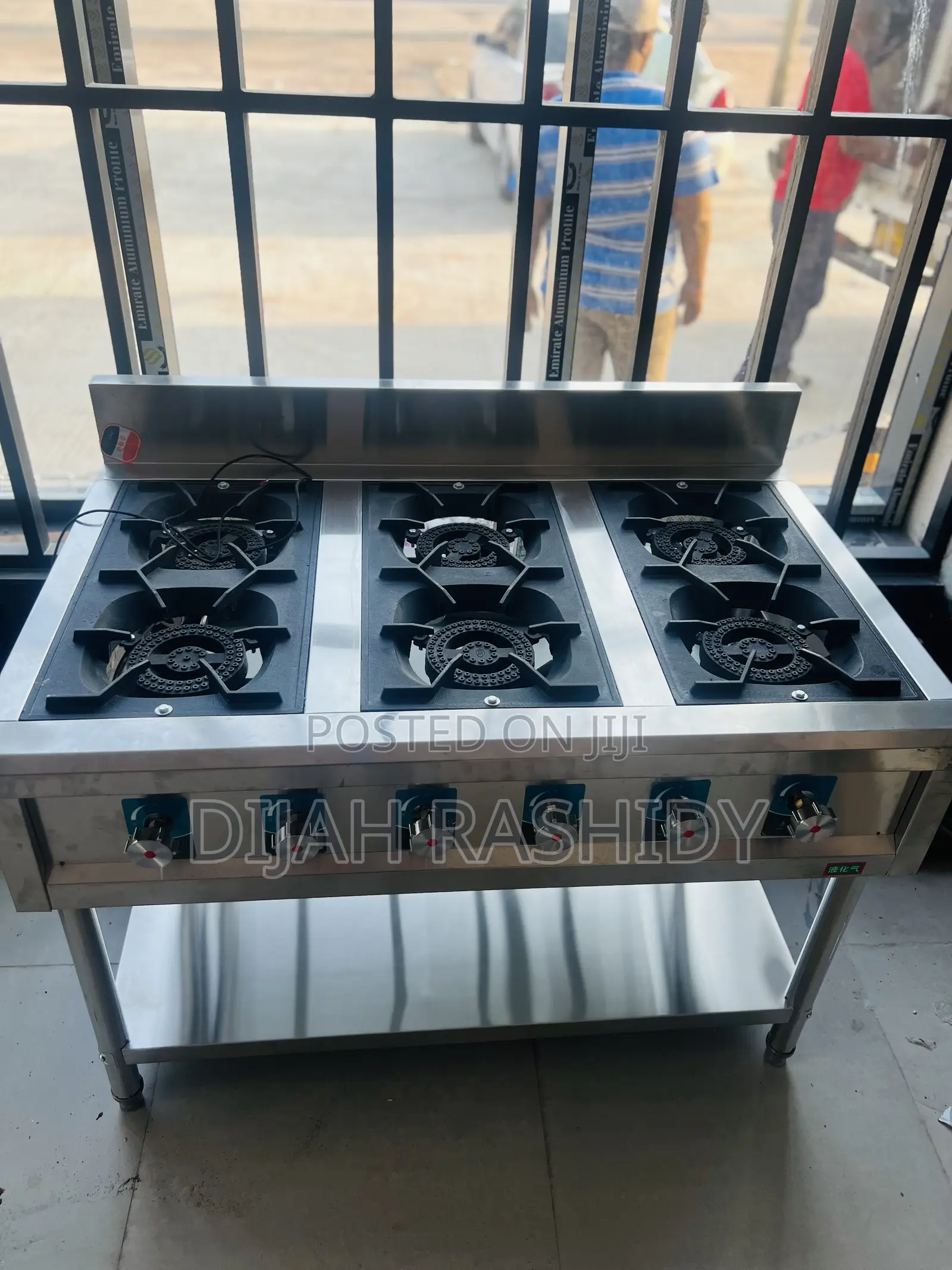 Commercial Stove 6burner Gas