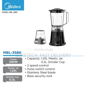 Midea Blender 1.25L With Grinder