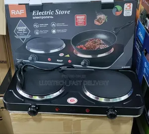Raf Electric Stove 2 Hotplates (Black)