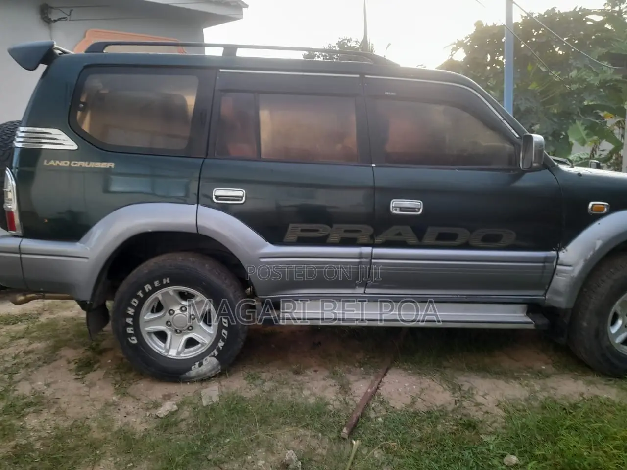 Toyota Land Cruiser Prado 2001 Green