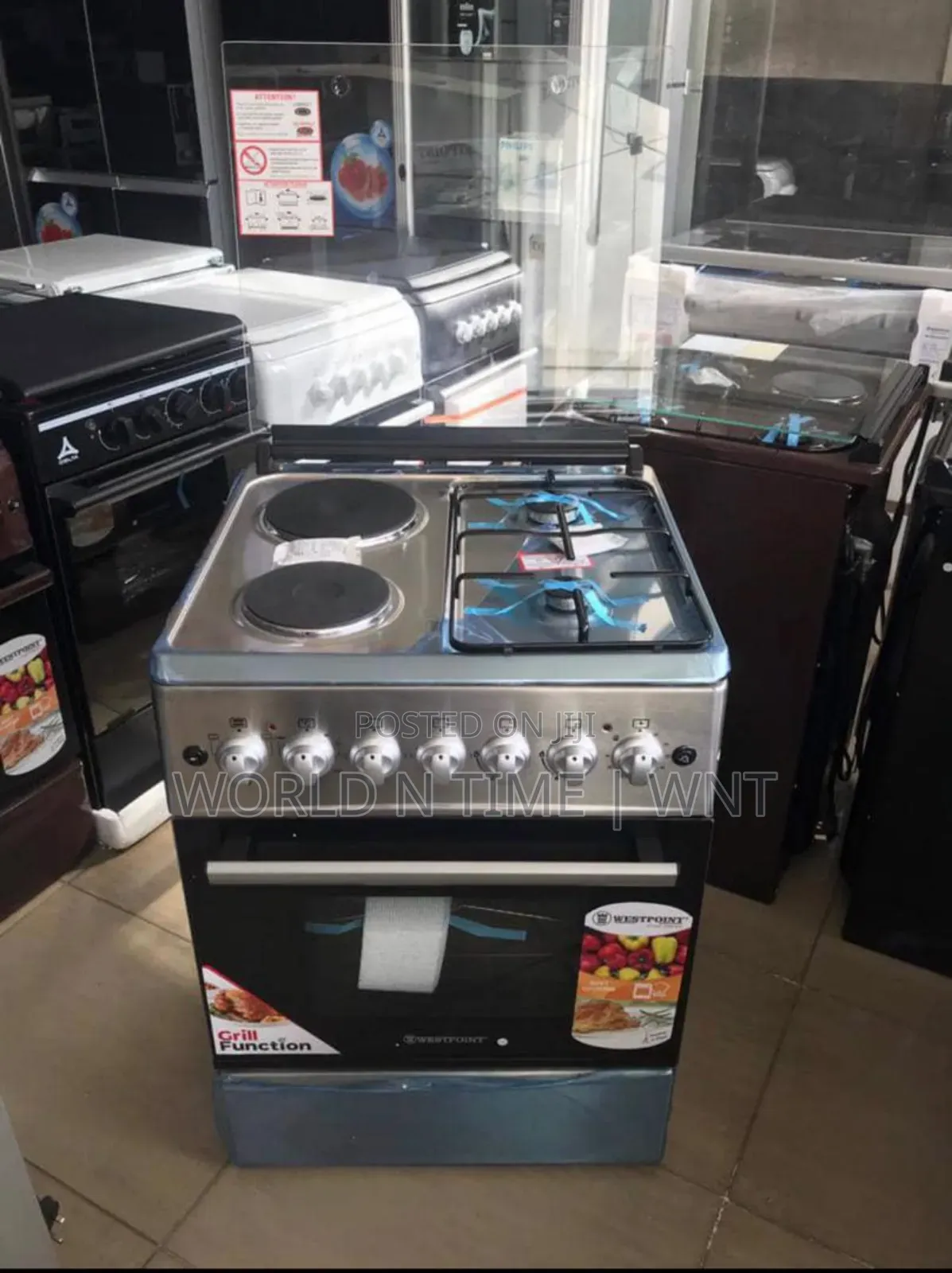 Westpoint Cooker 60*60 Cm 2gas 2electric
