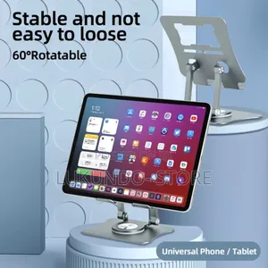 Portable Foldable Desktop Stand 360 Degree Rotation