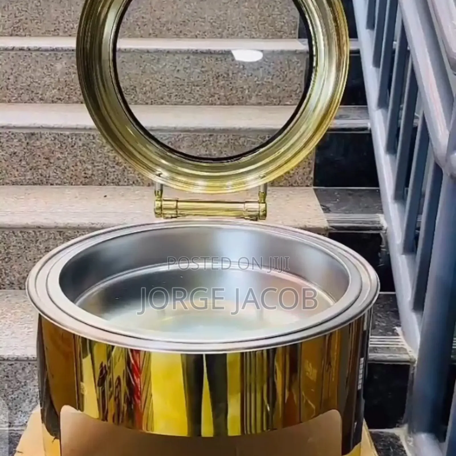 Gold Stainless Steel Chafing Dish