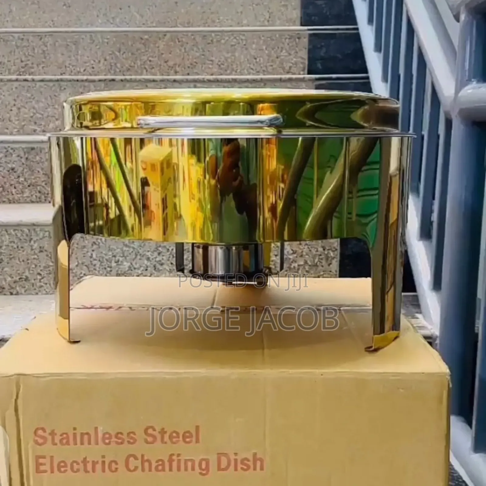 Gold Stainless Steel Chafing Dish