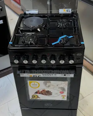Aero Cooker 3gas + 1electric Hob + Electric Oven 50x55cm