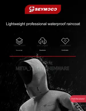 Reflective Waterproof Raincoat + Pants With Shoe Cover