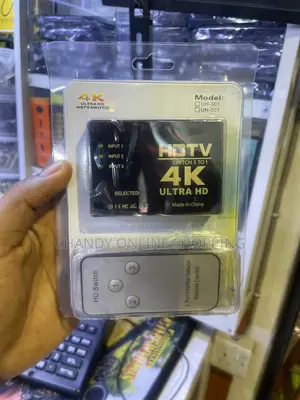HDMI Switch 3 in 1 Out UHD HDMI Switcher Splitter,