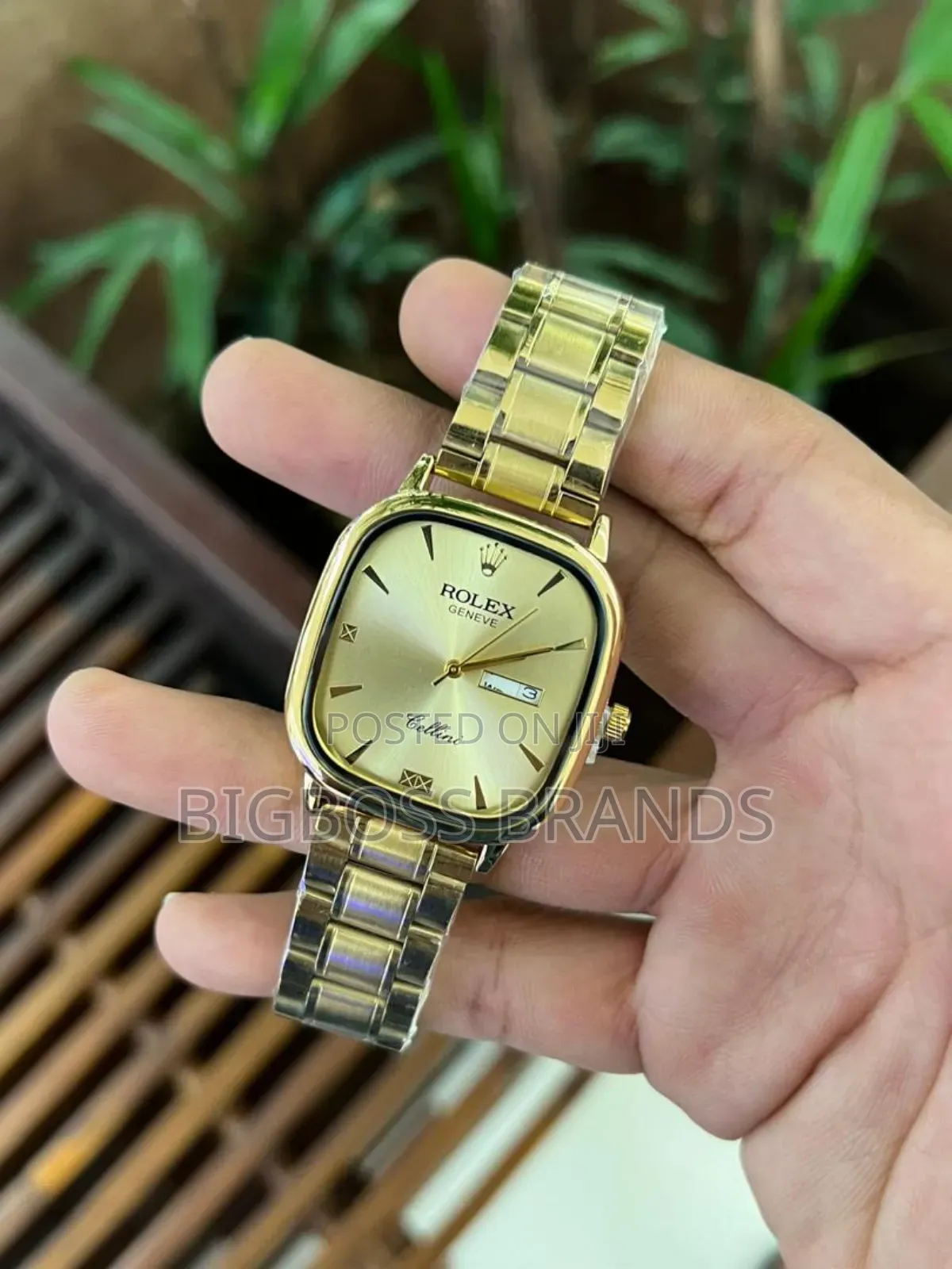 New Design Rolex Watch Square Shape