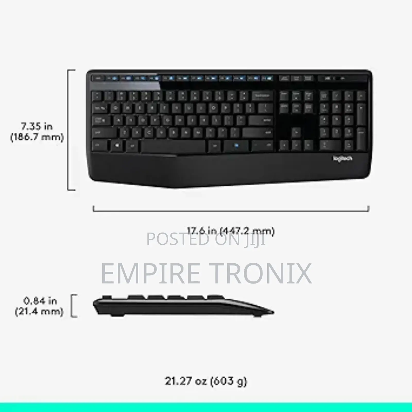 Logitech MK345 Comfort Wireless Keyboard and Mouse Combo