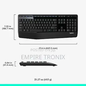 Logitech MK345 Comfort Wireless Keyboard and Mouse Combo