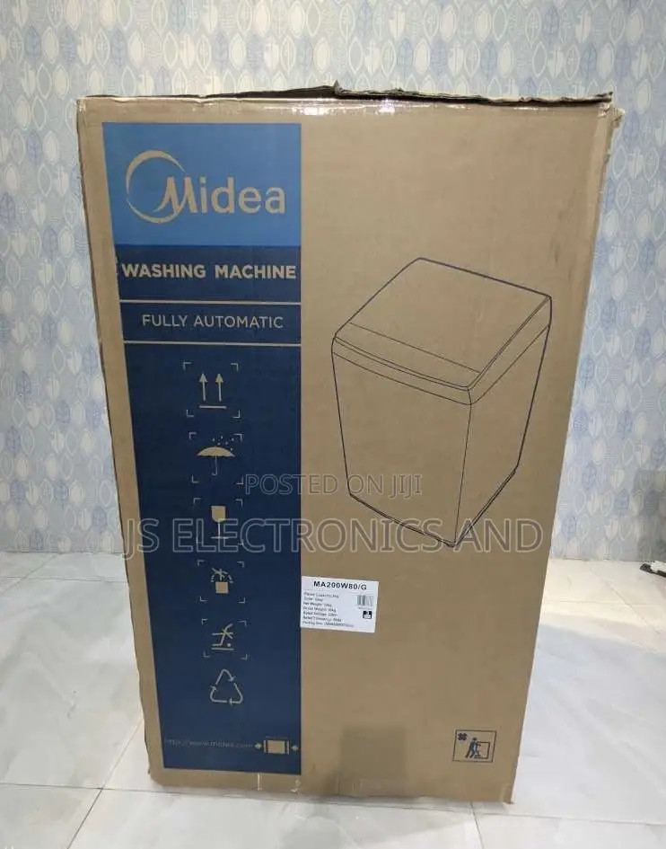 Midea Washing Machine Kilo 8 Automatic Top Loder