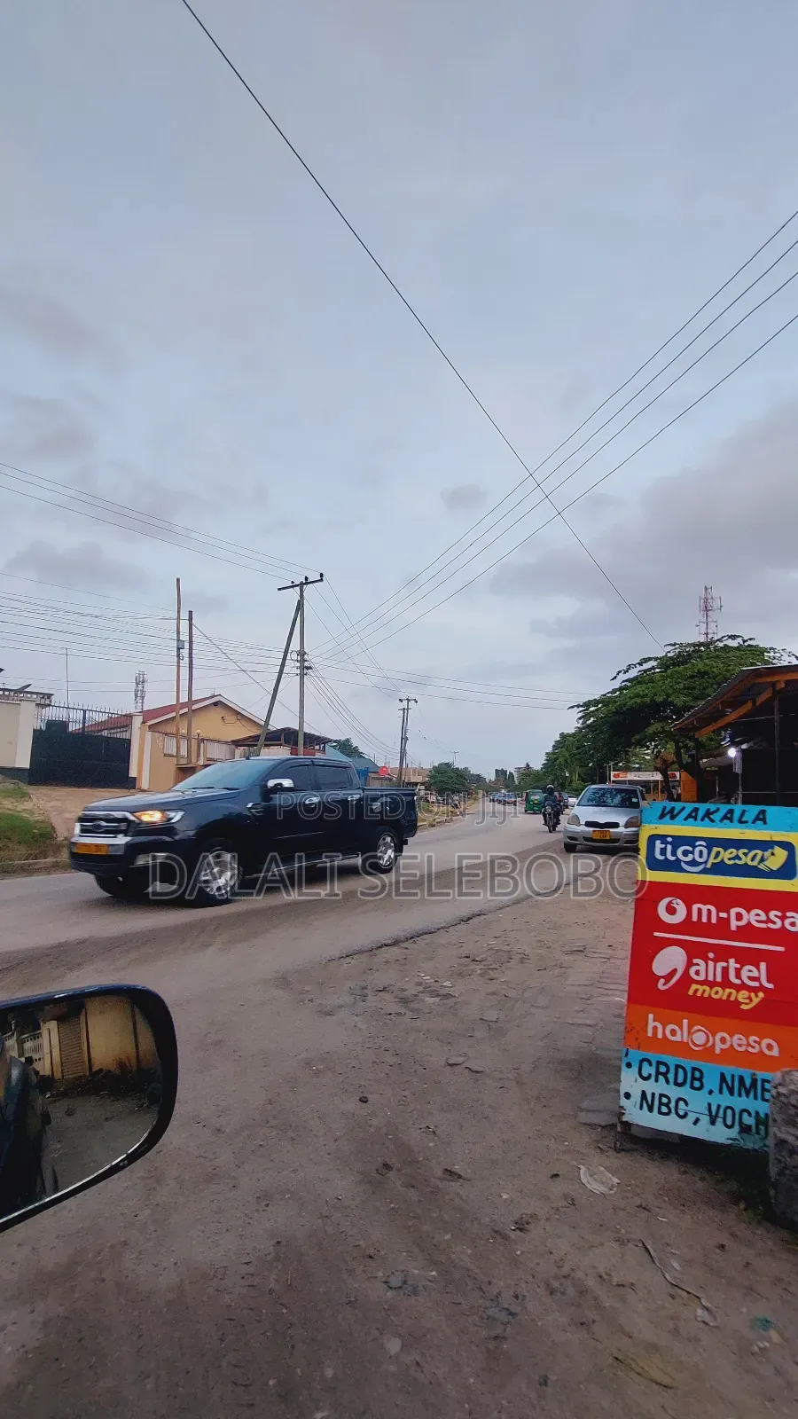 Plot Fenced Rent for Busness Only at Mbweni