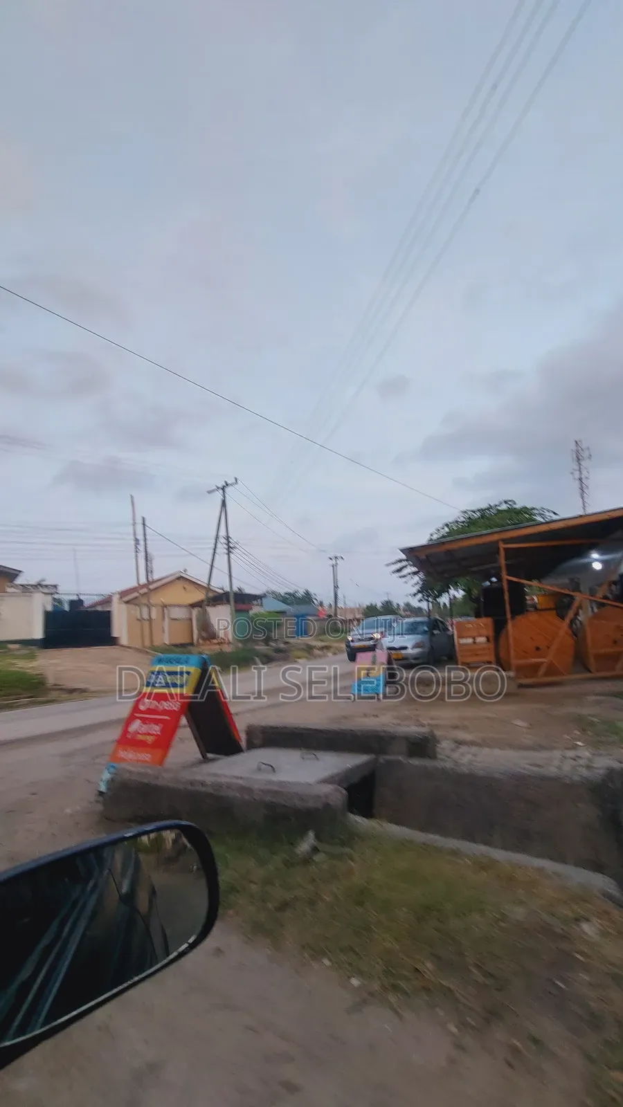 Plot Fenced Rent for Busness Only at Mbweni