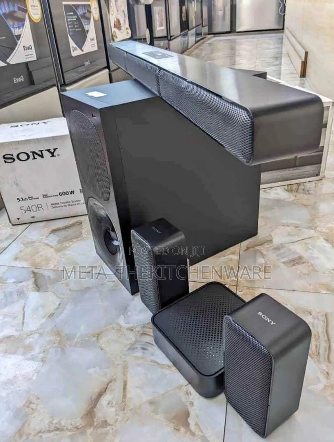 Sony Wireless Soundbar 5.1ch 600watts (Ht- S40r)