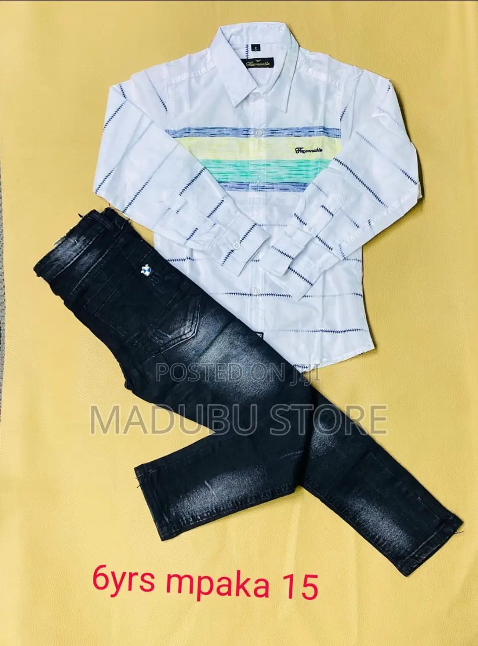Children Jeans and Shirt Full Set