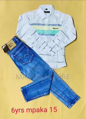 Children Jeans and Shirt Full Set