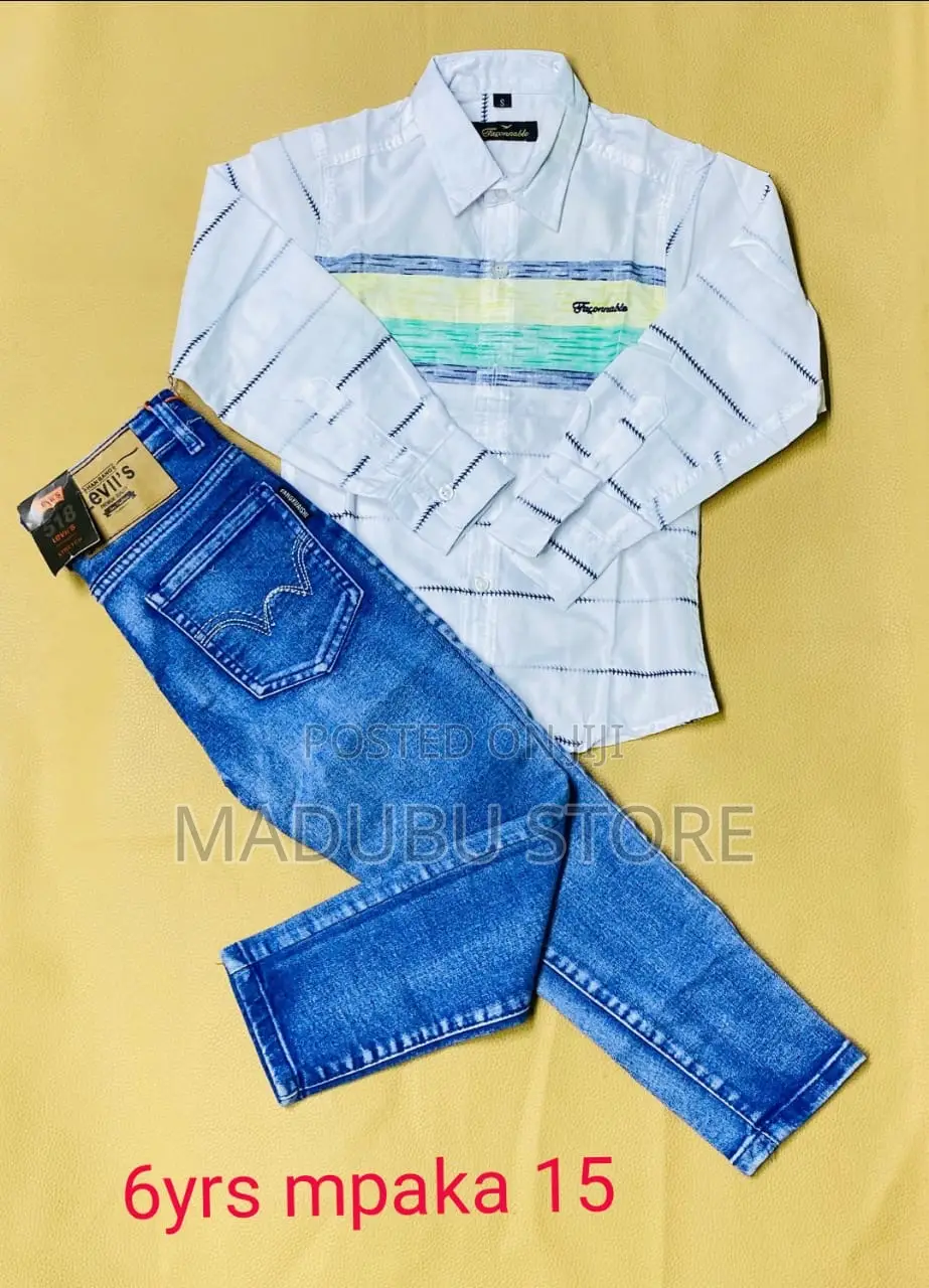 Children Jeans and Shirt Full Set