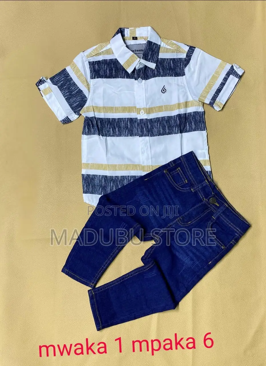 Children Jeans and Shirt Full Set