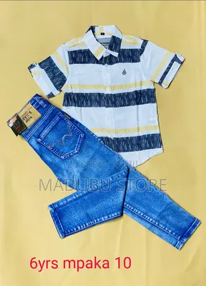 Children Jeans and Shirt Full Set