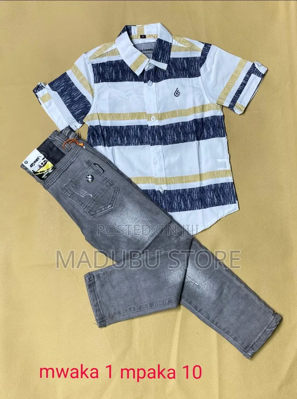 Children Jeans and Shirt Full Set