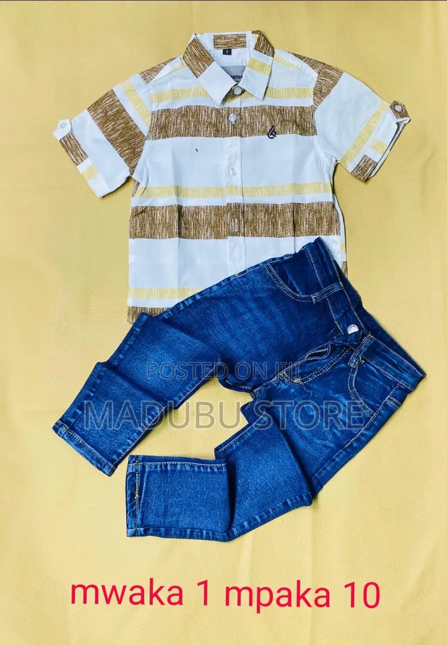 Children Jeans and Shirt Full Set