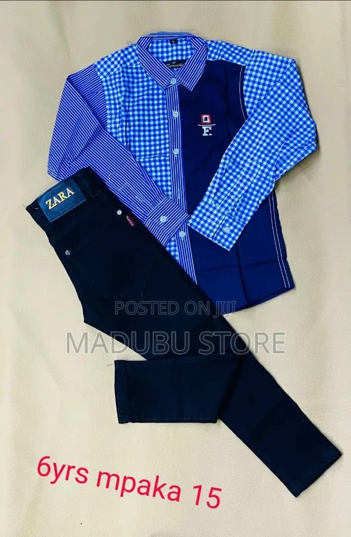 Children Jeans and Shirt Full Set