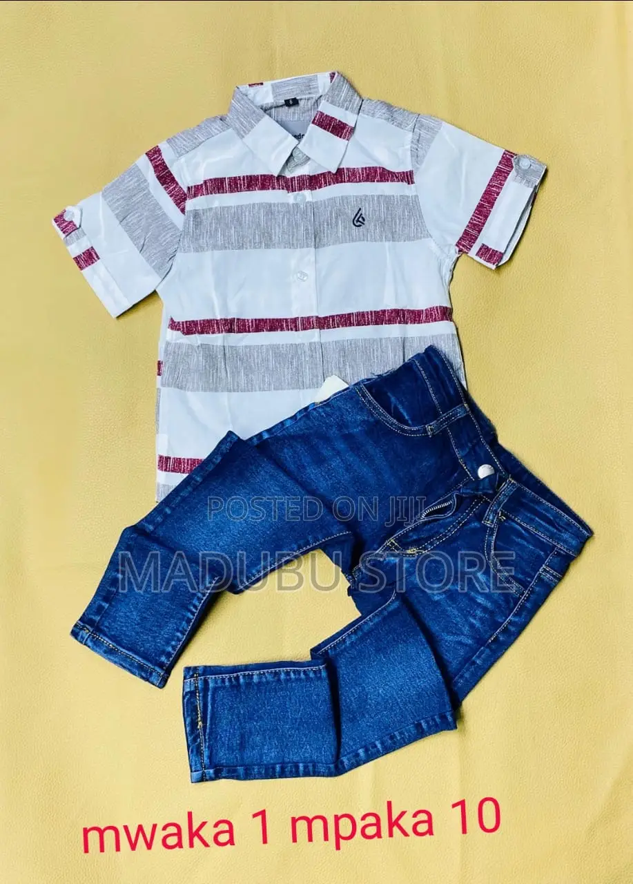 Children Jeans and Shirt Full Set