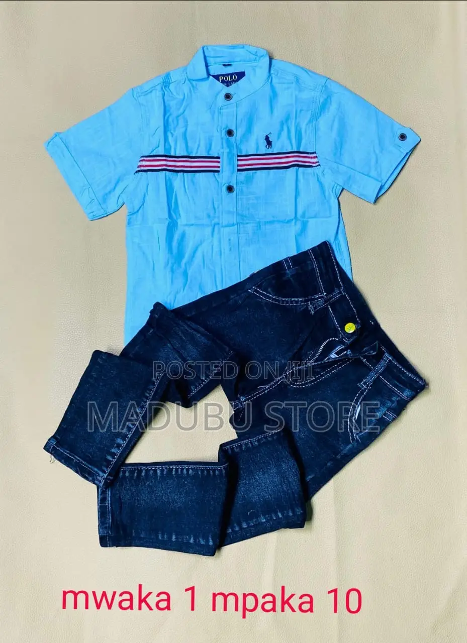 Children Jeans and Shirt Full Set