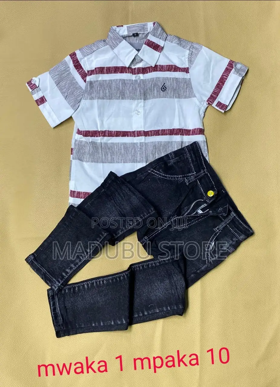 Children Jeans and Shirt Full Set