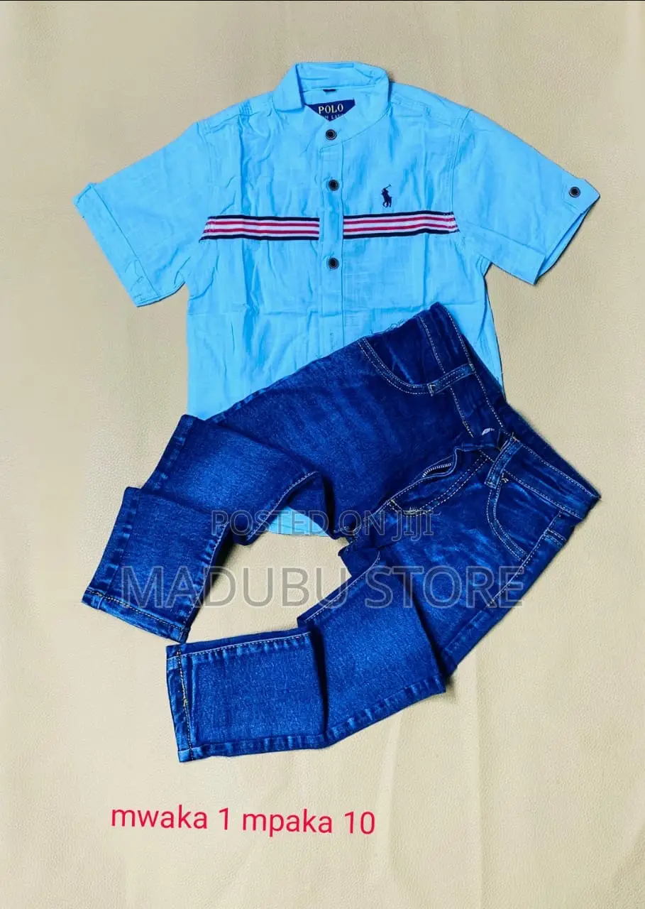 Children Jeans and Shirt Full Set
